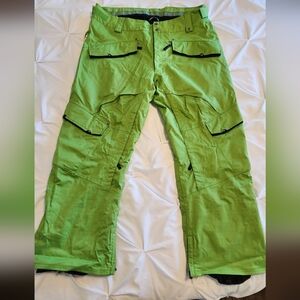 Vans Snowboard/Ski Pants - XXL Neon Green